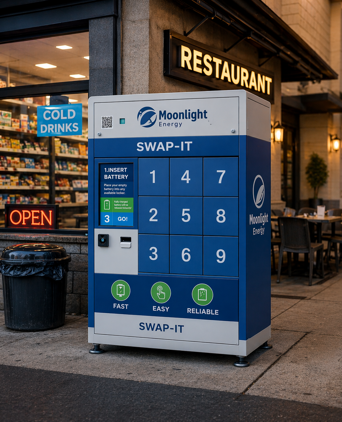 Moonlight Energy Swap-it Cabinet